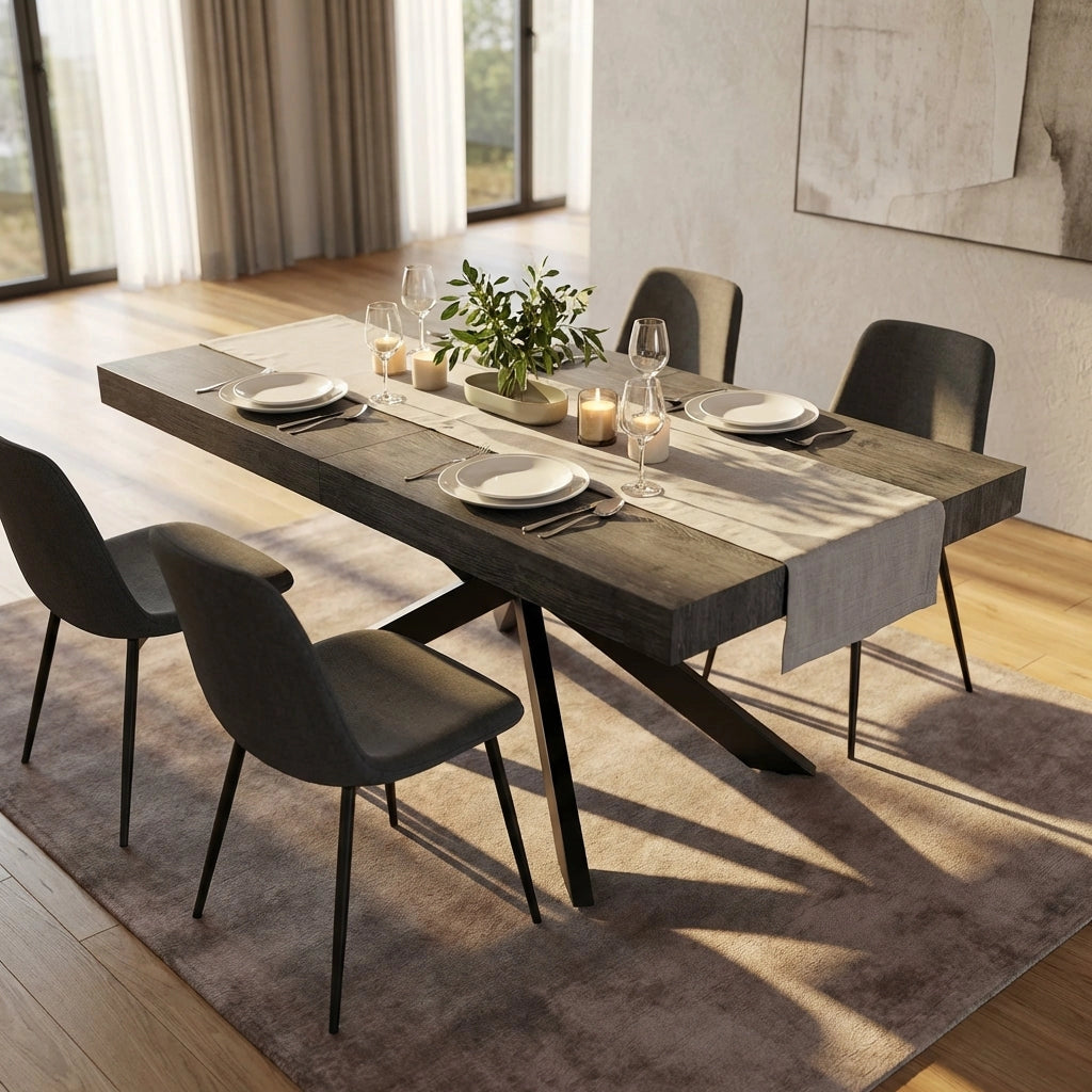 Tavolo da pranzo allungabile 160/240x90 - POTHOS