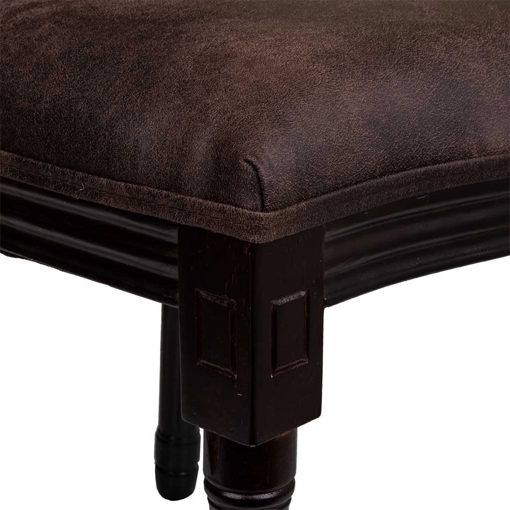 Sedia in legno marrone 48x46x96h
