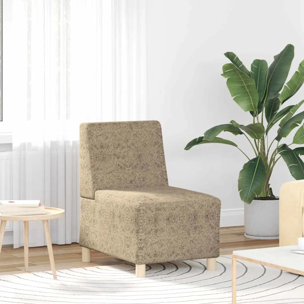 Unità di Divano Modulare Senza Braccioli 2 pcs Grigio chiaro 3399789