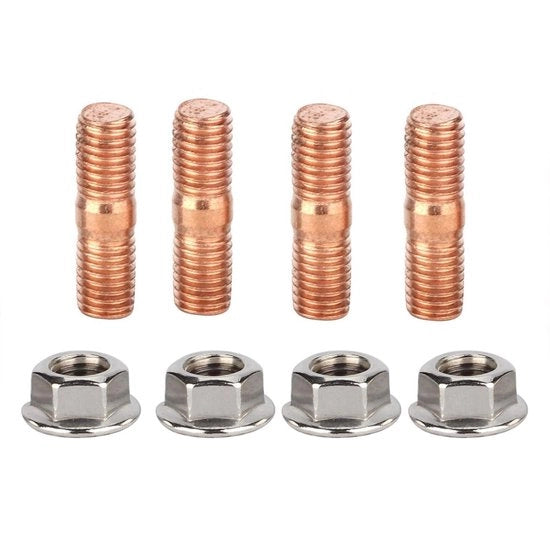 Kit di viti turbo M10x1.50 - Flangia - Alta resistenza - Corrosione resistente - Duraturo - Adatto per turbo/albero sollevatore - Set di fissaggio turbo