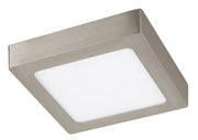 Plafoniera incasso quadrata 17cm LED 12W cromo Rabalux