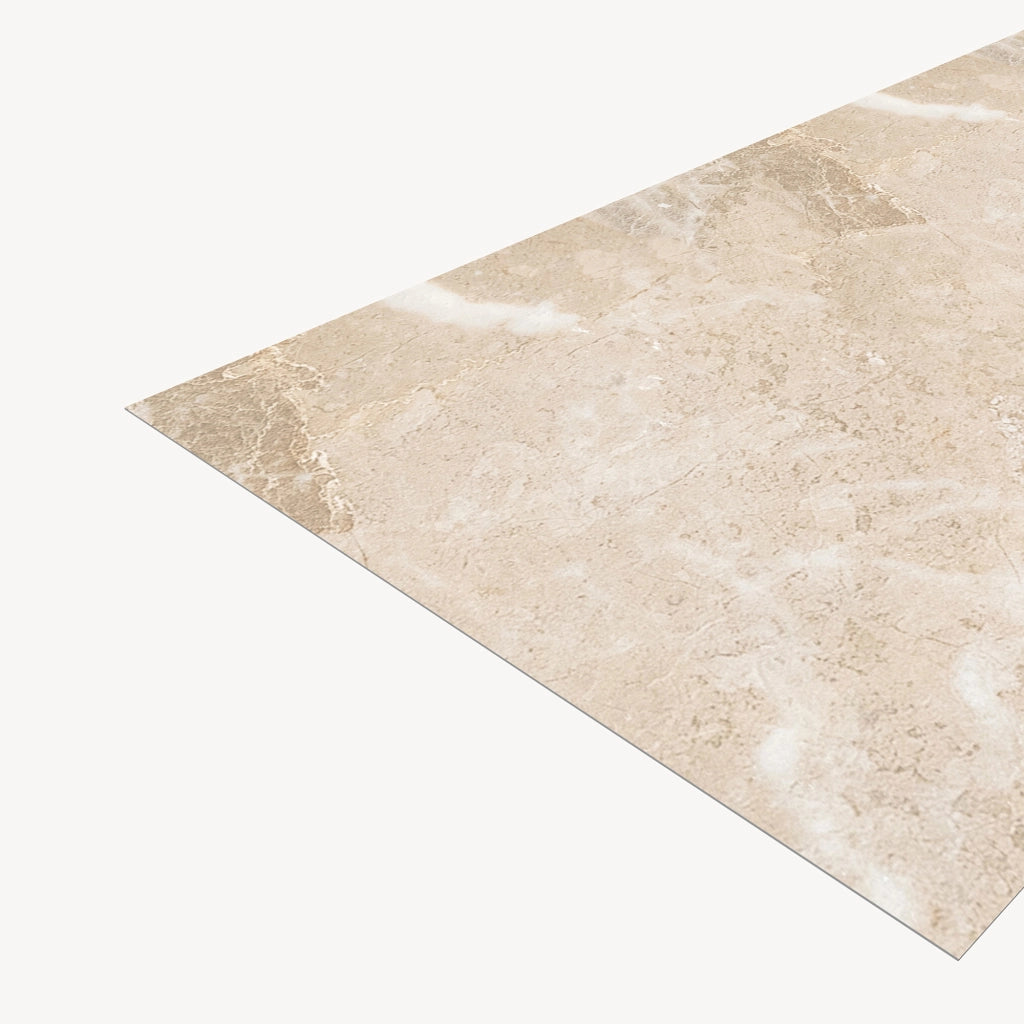 Set Bladel di 4 Pannelli Decorativi in PVC per Parete - Effetto Pietra Beige Stone [neu.haus]