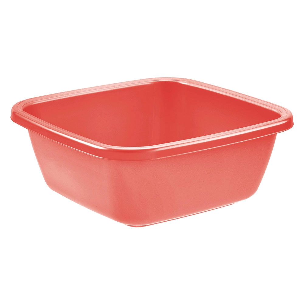 1pz bacinella quadra 34 x 34 h.13,5 cm / 9 lt - panna cod:ferx.8410890nlm