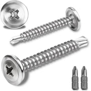Scretti a tappo auto - acciaio inossidabile - set da 120