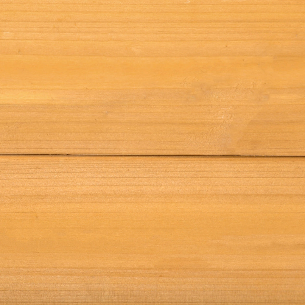 Sabbiera per Bambini 4 Posti in Legno di Abete ¨C zephmum ¨C 109x109x19.8 cm