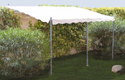 GAZEBO IN METALLO DA APPOGGIO A PARETE MINORCA MT. 3X4 GAZEBI ARREDO GIARDINO