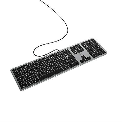 MOBILITY LAB Tastiera cablata DesignTouch per MAC Space Grey