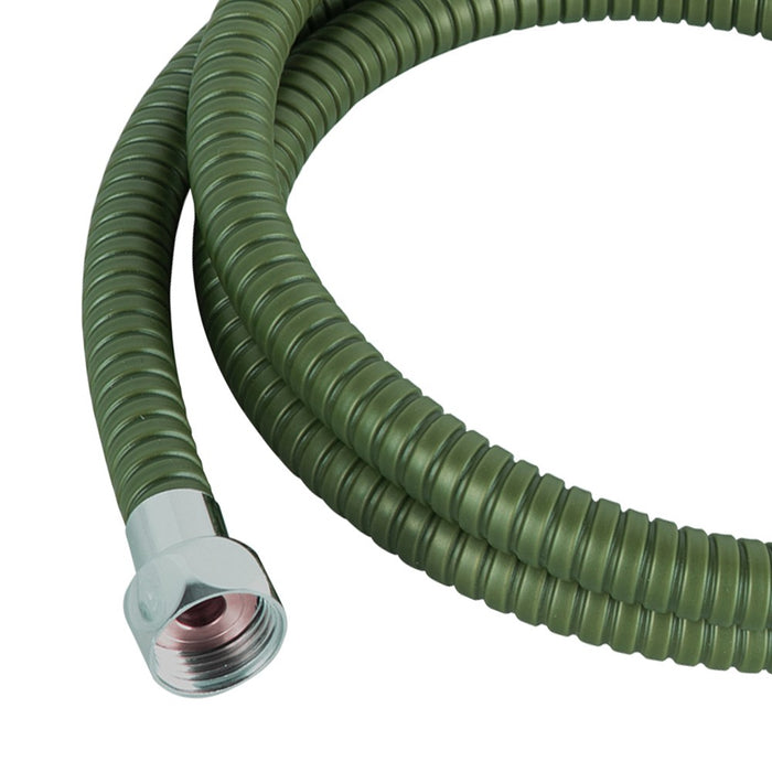 Flessibile da 150 cm in acciaio con rivestimento in pvc verde