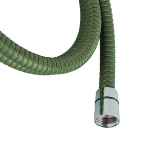 Flessibile da 150 cm in acciaio con rivestimento in pvc verde