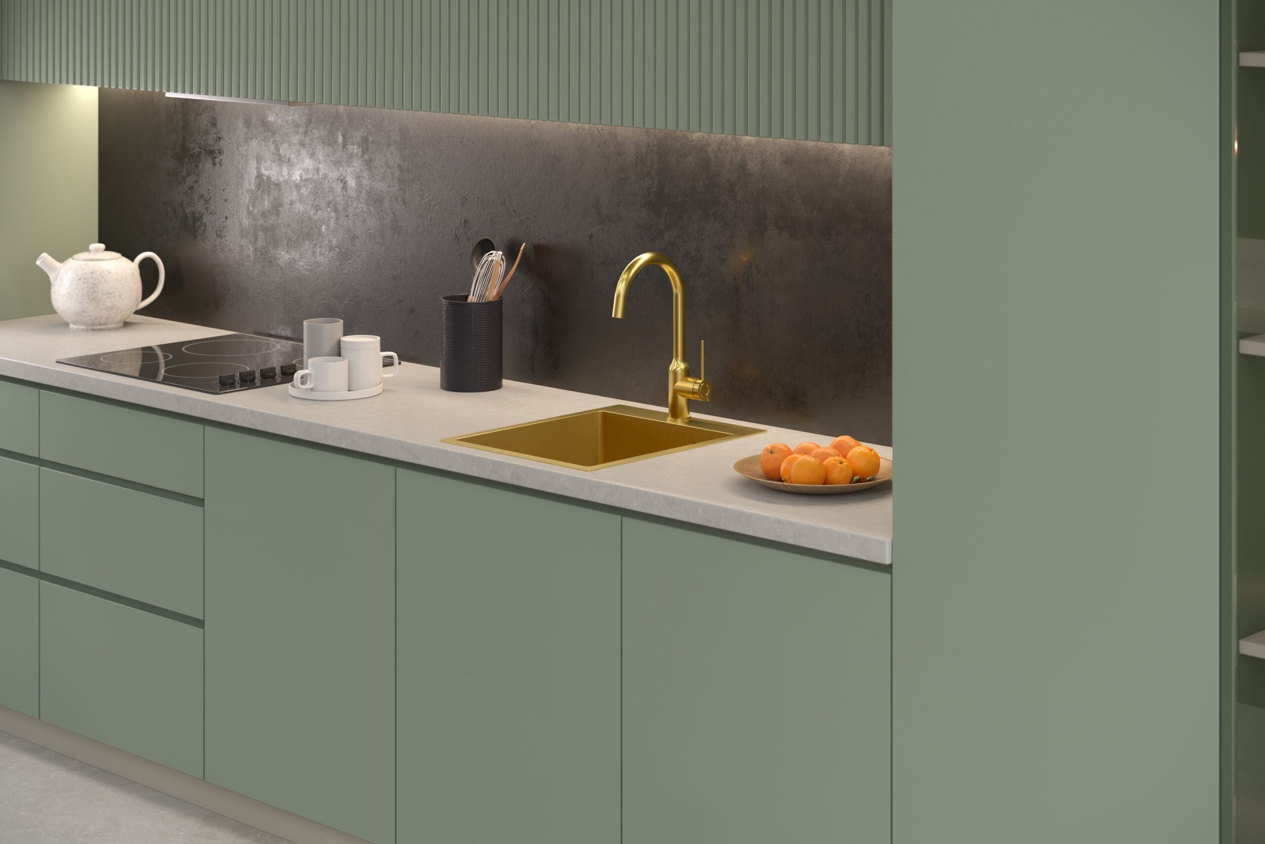 Lavello In Acciaio Russel 90 Gold