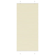 Tenda Plissettata Crema 95x200 cm Larghezza Tessuto 94,4 cm