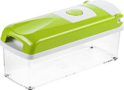 Cutter per Verdure - con diverse lame - con Scatola - Mandolina - Sminimento di Patate - Sminimento di Patate - Multifunzionale Cutter per Verdure con Tappetino Antiscivolo