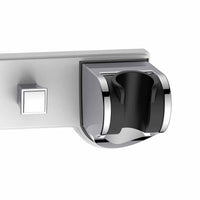 Supporto doccia inclinabile con ganci fissi