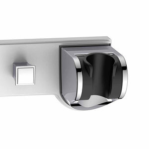 Supporto doccia inclinabile con ganci fissi