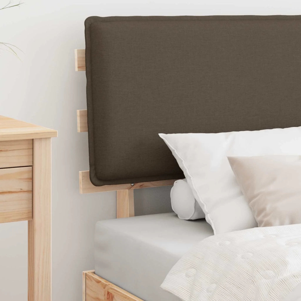 Letto con Testiera Rivestita Talpa 75 x 190 cm Pino massello 877322