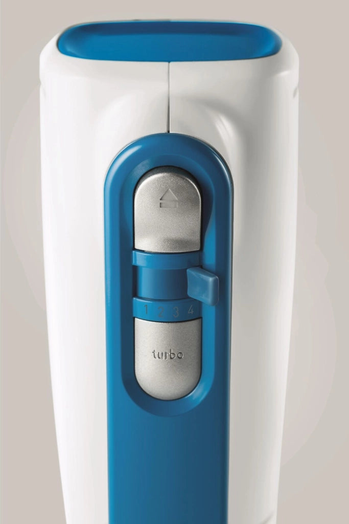 Beko HMM5400W Sbattitore Elettrico 425 W Turbo Mixing 6 Velocita' 2 Fruste 2 Ganci Impastatori Acciaio Inox colore Bianco