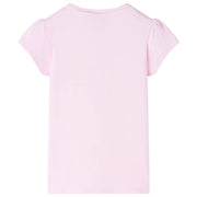 Maglietta da Bambina Rosa Chiaro 116