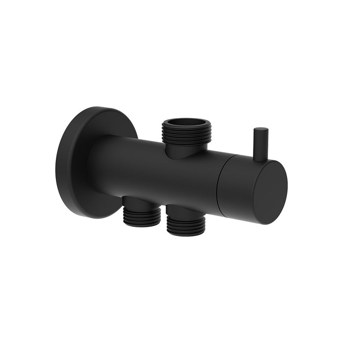 Deviatore in ottone finitura nero opaco