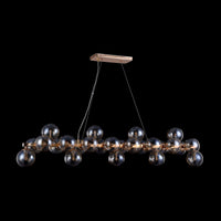 Lampada pendente Modern in Metallo Dallas Oro