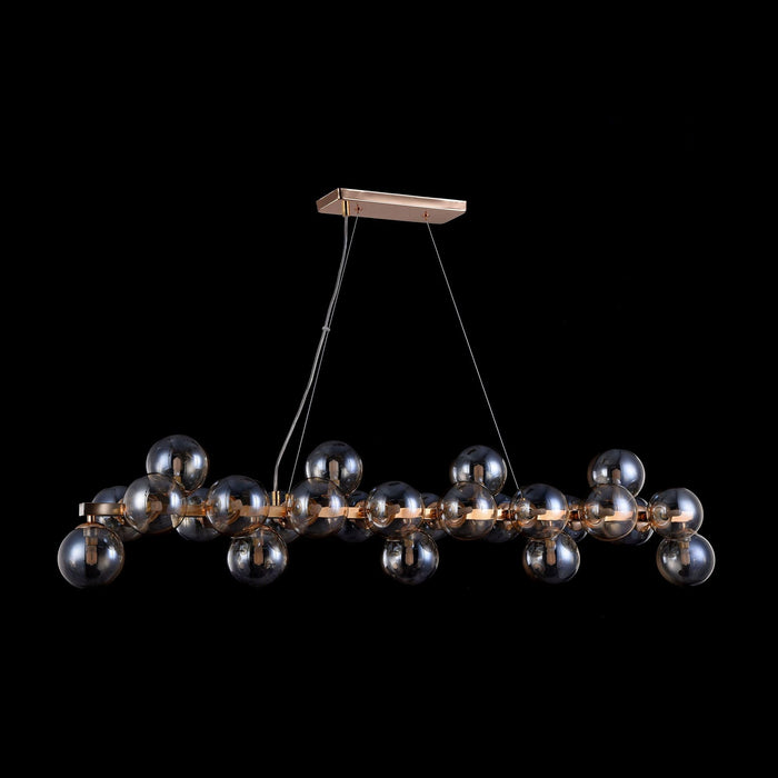 Lampada pendente Modern in Metallo Dallas Oro