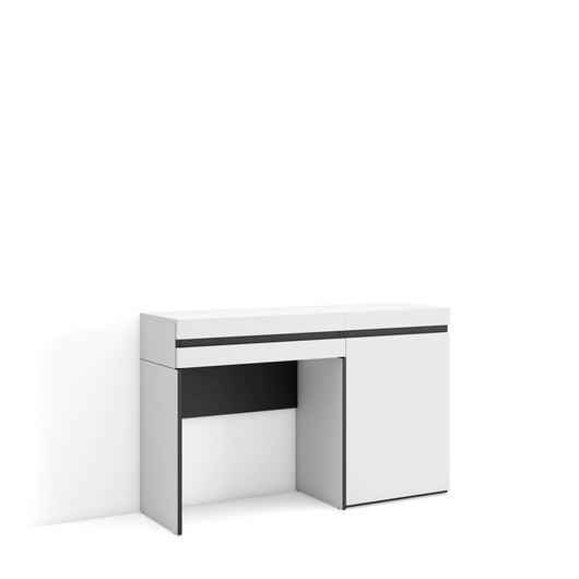 Tavolo da toeletta, 121x35x75cm, Con cassetto, Camera da letto, Bianco RF3452