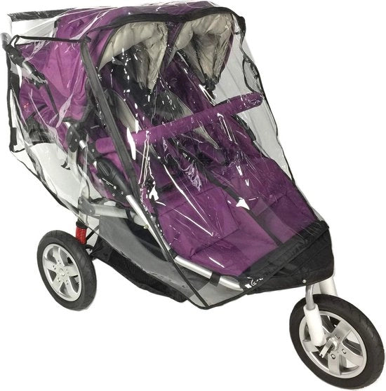 Ombrello universale per passeggino con doppio parapluie per accessori passeggino con misura doppia