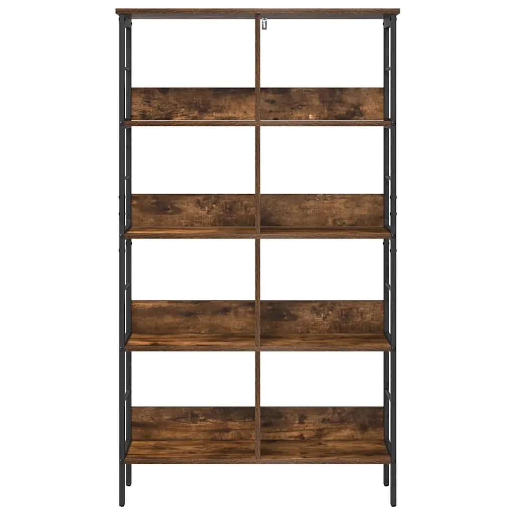 Libreria Rovere fumé 82 x 32 x 144,5 cm Legno multistrato 883984