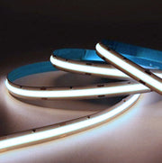 STRISCIA LED COB DA 5 METRI 24V 13W A METRO STRIP ALTA LUMINOSITA LUCE BIANCA NATURALE 4000K