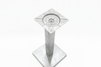 Base Ischia in metallo  Urbostyle 76x40 Colore: Bianco