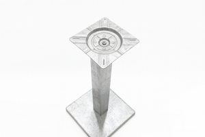 Base Ischia in metallo  Urbostyle 76x40 Colore: Bianco