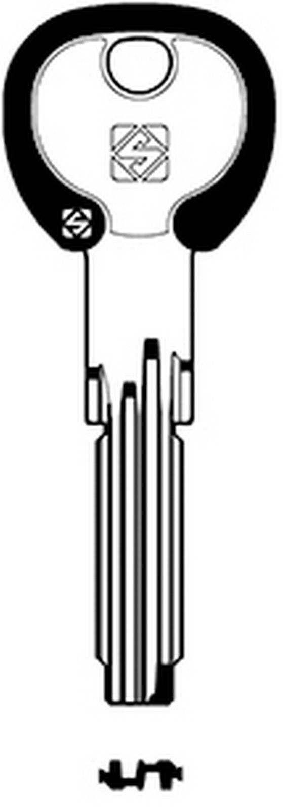 chiavi silky punzonate art.cs62dz gr.50 cod:ferx.3353