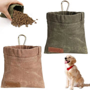 Due contenitori per cibi da confezionare per cani - sacchetto per cibo - contenitore per cibi da confezionare per cani - addestramento cani - contenitore per cibi da confezionare per cani - 12 cm x 12 cm - contenitore per cibi da confezionare per cani