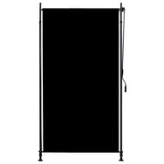 Tenda a Rullo per Esterni-Tenda da sole avvolgibile 120x270 cm Antracite