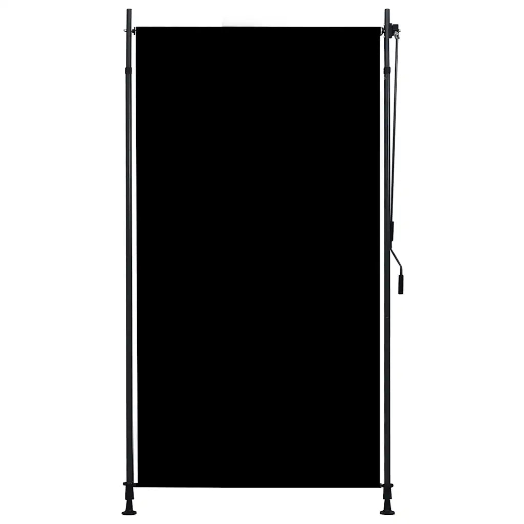 Tenda a Rullo per Esterni-Tenda da sole avvolgibile 120x270 cm Antracite