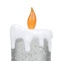 Candela 2 Led Lume Natalizio Multicolore Luminosa in Plastica Arredamento Design