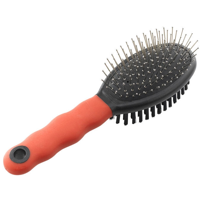 Ferplast Spazzola combinata cura manto cani gatti tipo pelo diverso GRO 5926