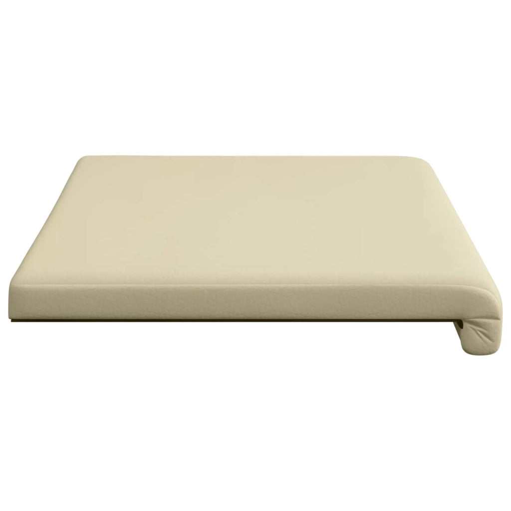 Cuscino per panchina Similpelle Crema Profondità 35 cm 42043265