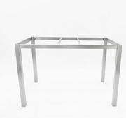 Tavolo Square in metallo smontabile 120x80 Urbostyle Colore: Antracite