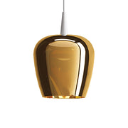 Zafferano Lampada a Sospensione Bilia 230V LED 8W 2700K 645lm Vetro Borosilicato Bianco e Bronzo Design Elegante e Moderno per Interni 18x324 cm
