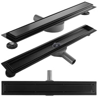 Canalina Di Scarico Neox Pro Black Matt 80