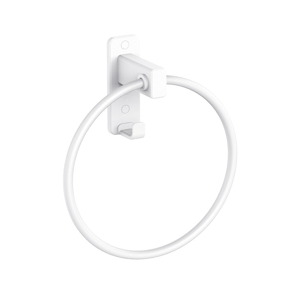 Porta salviette ad anello bianco - Serie Blend