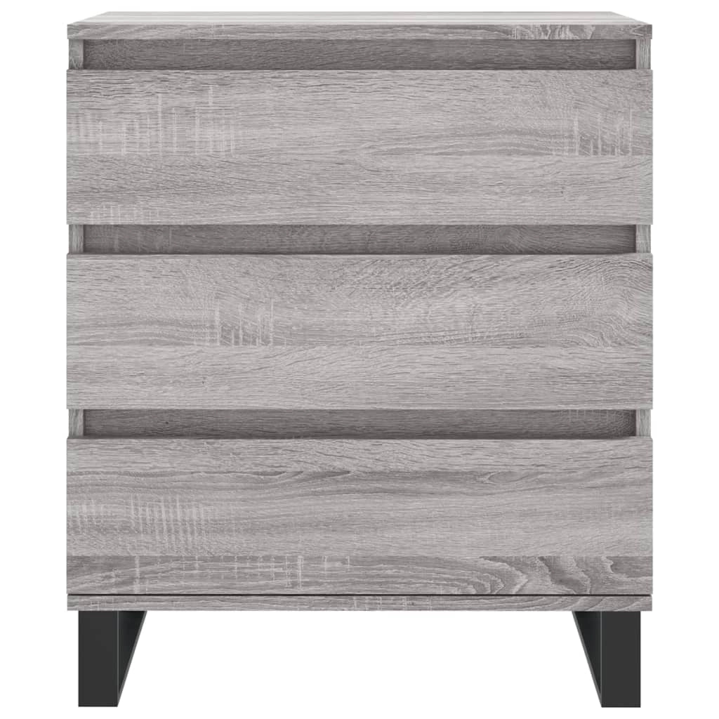 Buffet credenza cassettiera armadio mobile contenitore organizer cucina soggiorno Sonoma 60 x 35 x 70 cm legno ingegnerizzato grigio 02_0036396