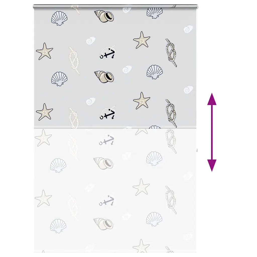 Tenda a Rullo Doccia Cassonetto 150x240 cm Larghezza Tessuto 4015017