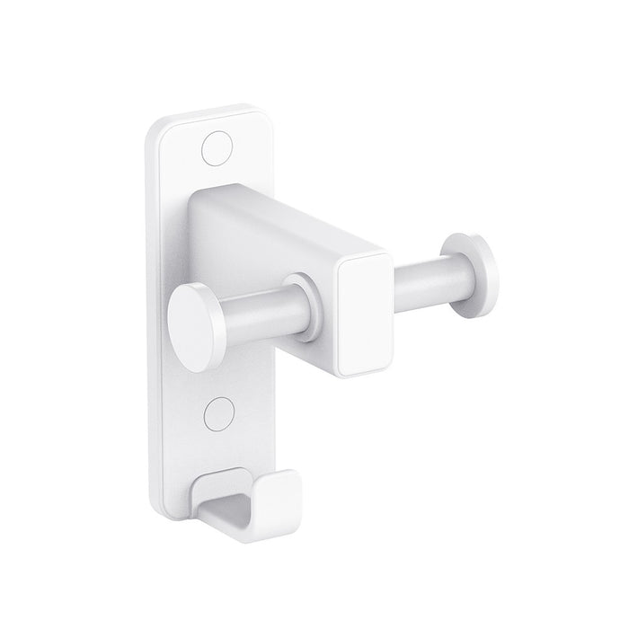 Porta abito a muro con 2 ganci bianco - Serie Blend