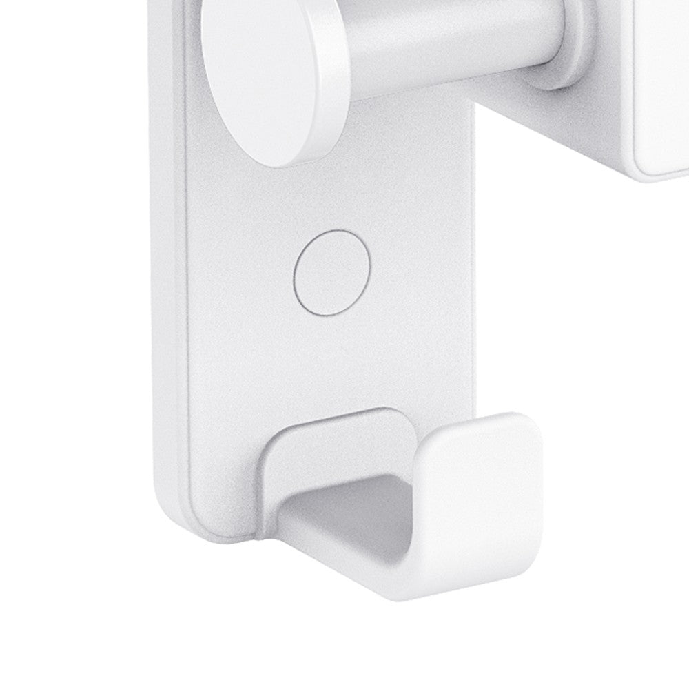 Porta abito a muro con 2 ganci bianco - Serie Blend