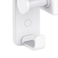 Porta abito a muro con 2 ganci bianco - Serie Blend