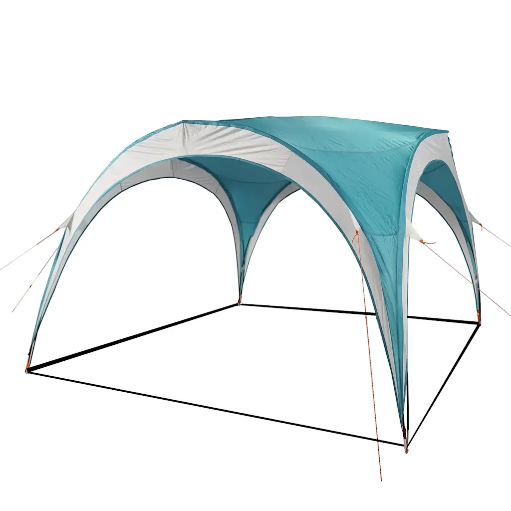 Tenda per Feste-Tenda da campeggio Verde Impermeabile 729931
