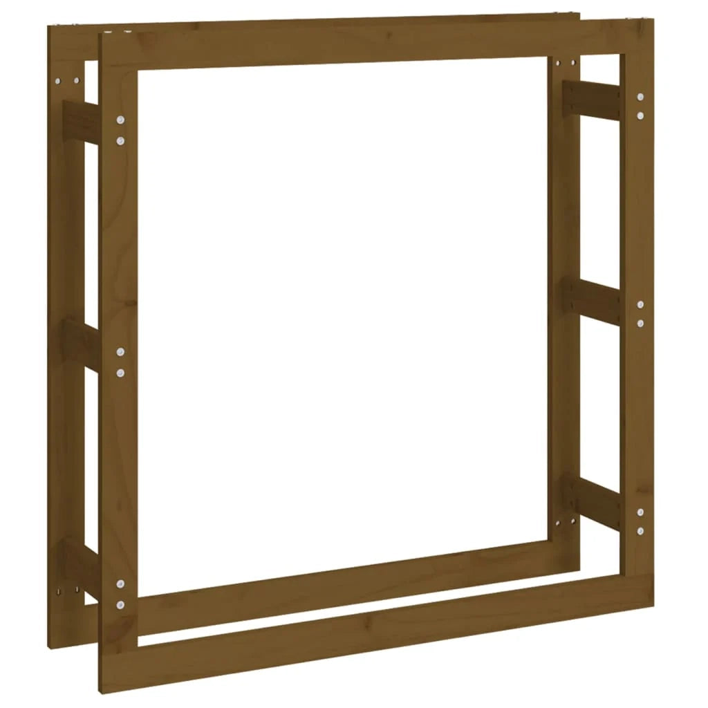 Portalegna 100 x 25 x 100 cm in legno di pino color miele 02_0044811
