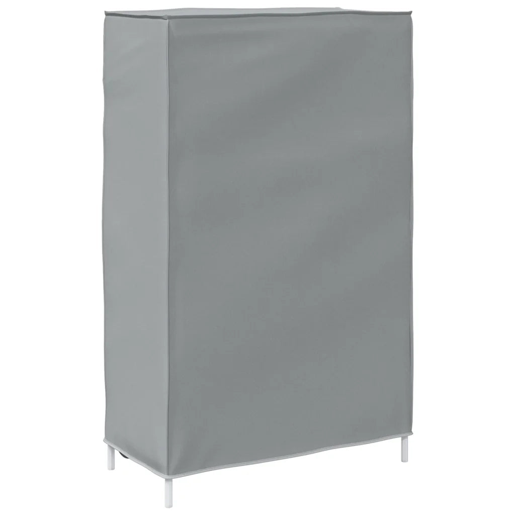 vidaXL Scarpiera Grigio 60,5x30x97 cm in Tessuto Non Tessuto