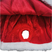 Vestitino per Animali Taglia Piccola Babbo Natale con Cintura Vestito Natalizio